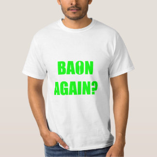 T-shirt À nouveau Baon ? Unisex texte vert