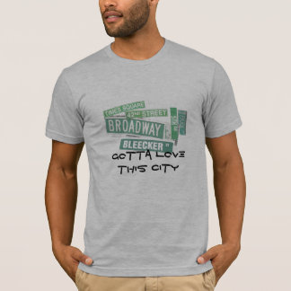 T-shirt A obtenu d'aimer cette ville - rues