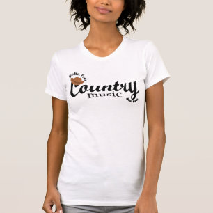 T-shirt a obtenu d'aimer la musique country