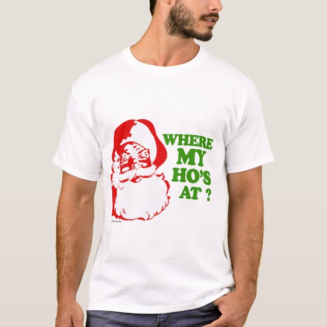 T-shirt À où mon ho ? (Devant)