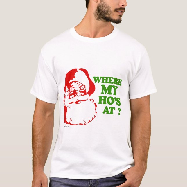 T-shirt À où mon ho ? (Devant)