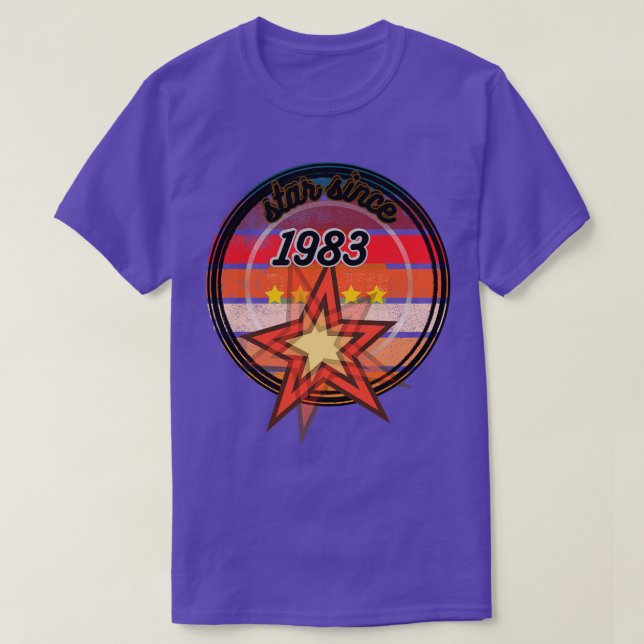 T-shirt à partir de l'anniversaire 1 (Design devant)