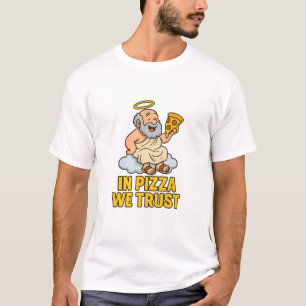 T-shirt À Pizza Nous faisons confiance - Drôle Cartoon Die