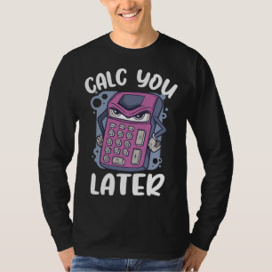 T-shirt À plus calculatrice Comptable