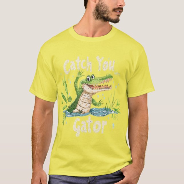 T-shirt À Plus, Gator ! 🐊 (Devant)
