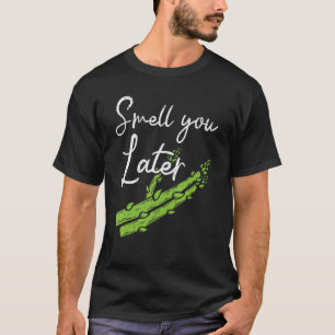 T-shirt À plus tard Asperge Légume Végétarien
