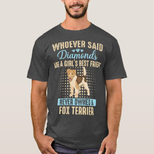 T-shirt À poils durs Fo Terrier chien Best Friend Premium