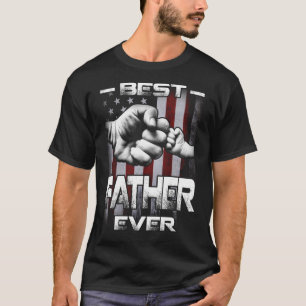 T-shirt à poing-bump du meilleur père