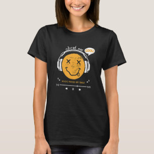 T-shirt À propos de moi MUSIQUE COOL me fait sourire