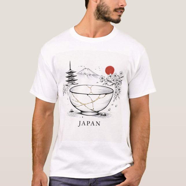 T-shirt À propos du Japon (Devant)