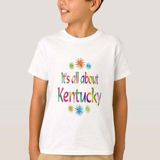T-shirt À propos du Kentucky (Devant)