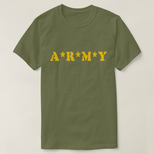 T-SHIRT A*R*M*Y (Design devant)