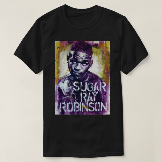 t-shirt à rayons de sucre Robinson T-shirt classiq (Design devant)