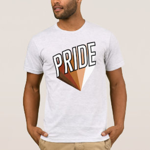 T-Shirt à rayures du drapeau de la fierté des gens