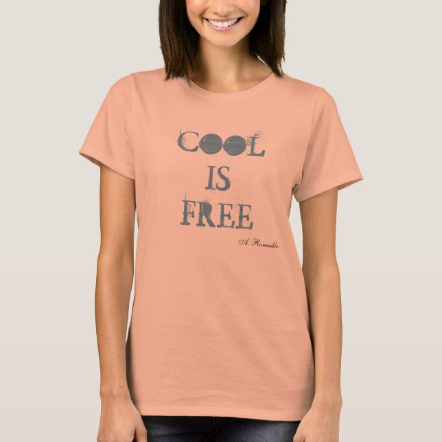 T-shirt A. Romashko, COOL LIBRE (Devant)
