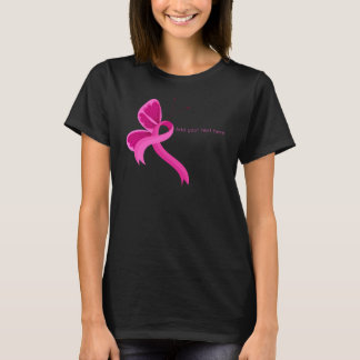 T-shirt à ruban à ruban pour la sensibilisation au