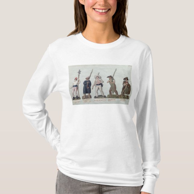 T-shirt A sans Culotte avec son Pike, Carter (Devant)