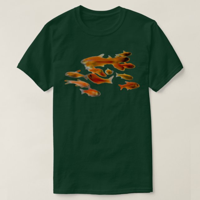 T-shirt A shoal of fish (Design devant)