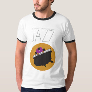 T-Shirt à sonnette de base pour hommes AmeriJazz