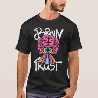 T-shirt A striking Surreal Brain and Eye streetwear design