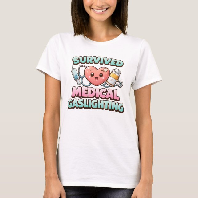 T-shirt A survécu à l'éclipse médicale (Devant)