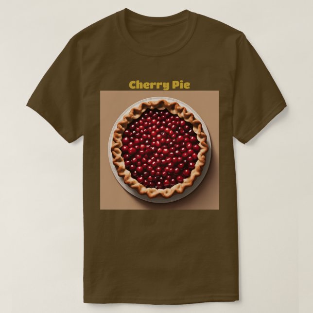 T-shirt à tarte cerise (Design devant)