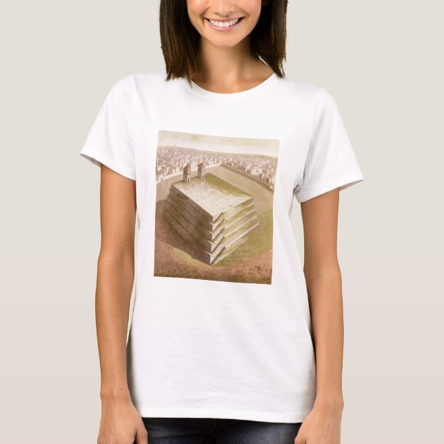 T-shirt A Teocalli à Mexico (Devant)