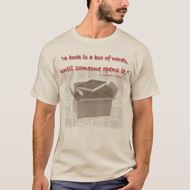 t-shirt à thème livre et lecture (Devant)