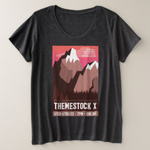 T-shirt à thème X plus taille