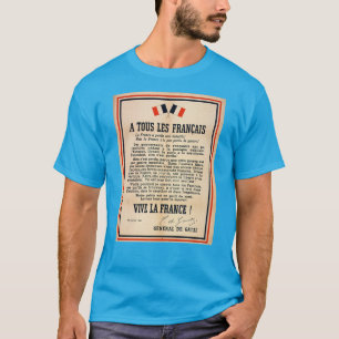 T-shirt «À Tous les Français»