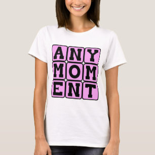 T-shirt À tout moment, Annonce de grossesse (Fille)