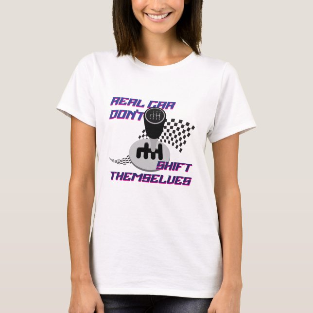 T-shirt à transmission manuelle |Chemise auto |Ent (Devant)