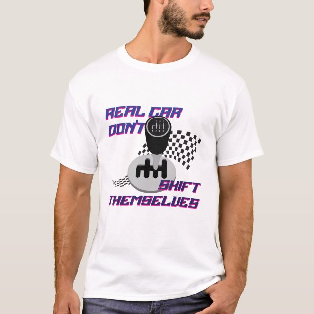 T-shirt à transmission manuelle |Chemise auto |Ent (Devant)