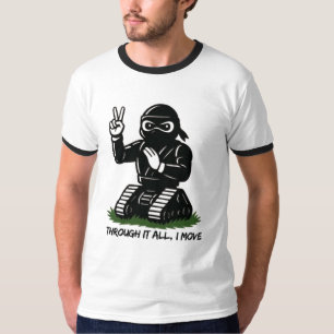 T-SHIRT À TRAVERS TOUT, JE BOUGE