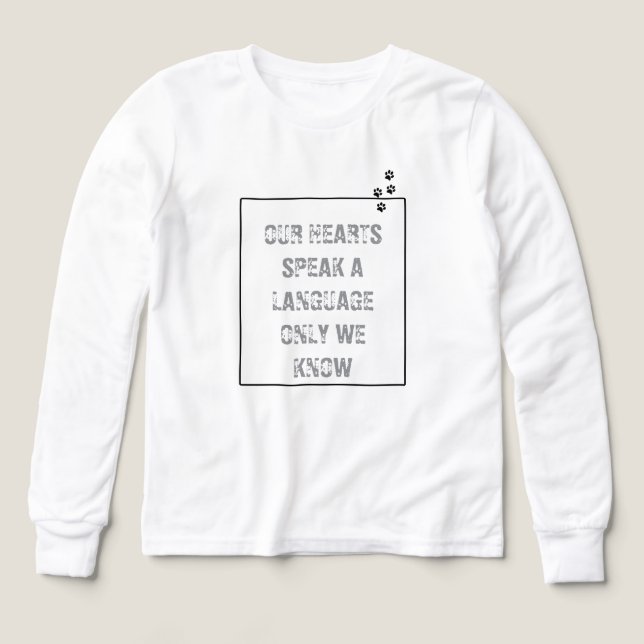 T-shirt à trois mélanges (Motif recto)