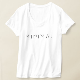 T-Shirt à typographie minimaliste