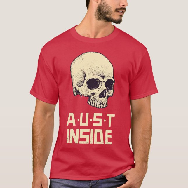 T-shirt A.U.S.T. à l'intérieur de I (Devant)