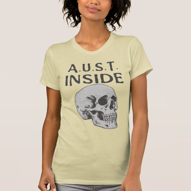 T-shirt A.U.S.T. à l'intérieur de V (Devant)