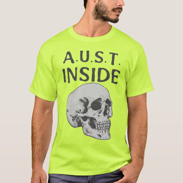 T-shirt A.U.S.T. à l'intérieur de V (Devant)
