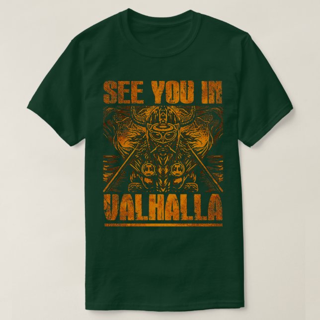 T-shirt À Valhalla 2 (Design devant)