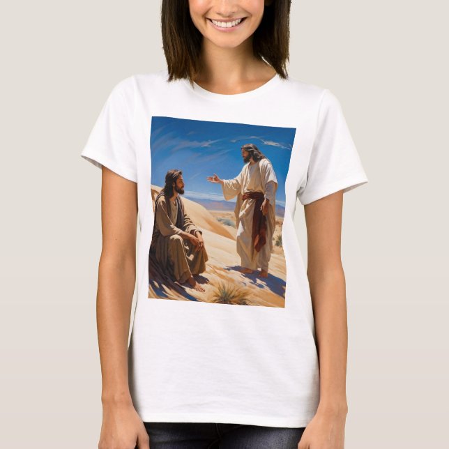 T-shirt à verset biblique (Devant)