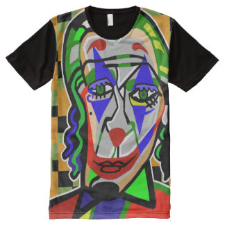 T-shirt à visage clown