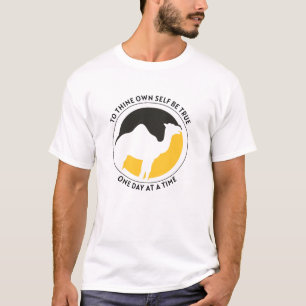 T-shirt À votre propre chemise - Noir/Or