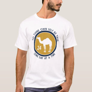 T-shirt À votre propre être vrai - Gold & Blue Recovery