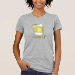 T-shirt À votre santé ! Fête d'anniversaire de 21 ans auto<br><div class="desc">Le design présente une illustration originale d'un marqueur d'un cocktail margarita classique avec un rebord salé et un coin de citron vert. Un classique de l'été ! Idéal pour une soirée cocktail, un pique-nique estival, une soirée de filles, un 21e anniversaire ou une célébration de Cinco de Mayo. Produits de...</div>