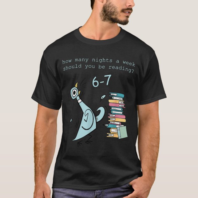 T-shirt A Week Should You Be Reading 67 Teacher  (Devant)
