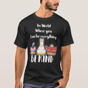 T-shirt a world of kindness Unity Day anti-bullying choose
