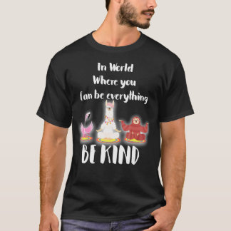T-shirt a world of kindness Unity Day anti-bullying choose