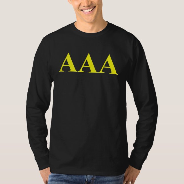 T-shirt AAA Triple A (Devant)