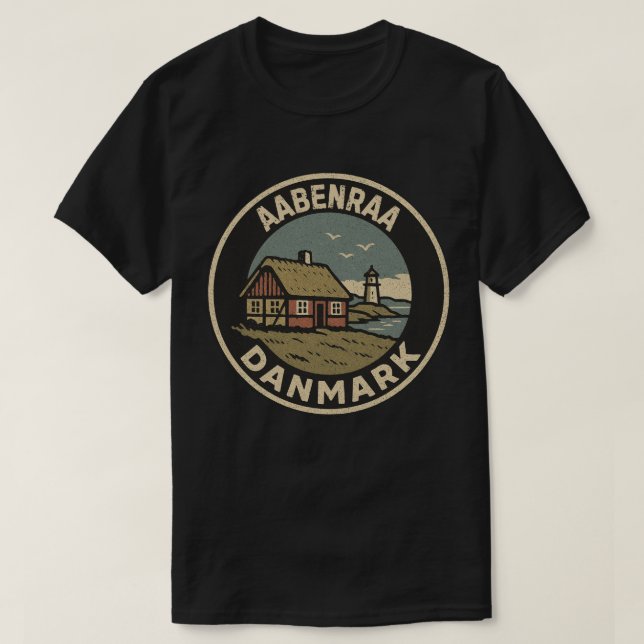 T-shirt Aabenraa, Danemark Danemark  (Design devant)